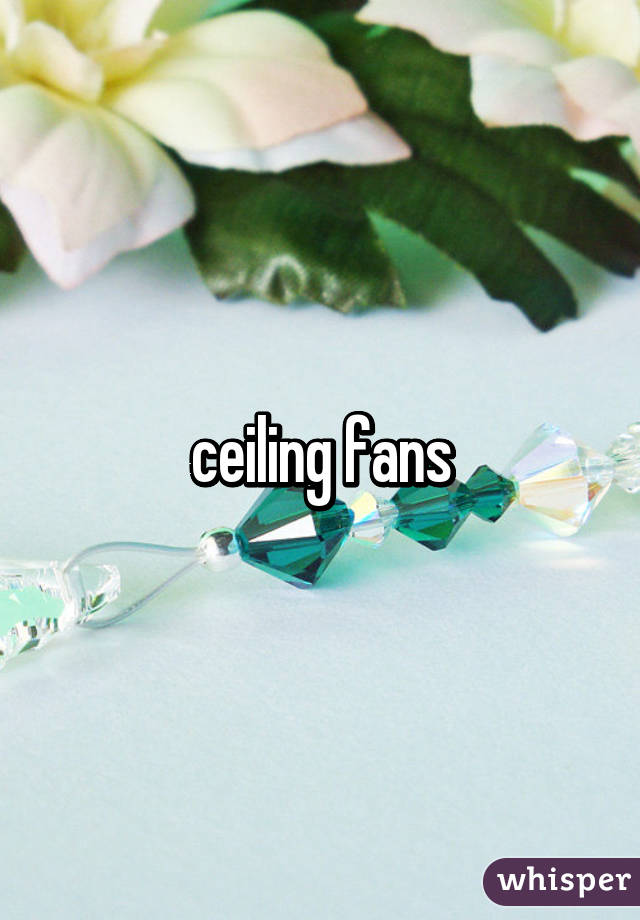 ceiling fans