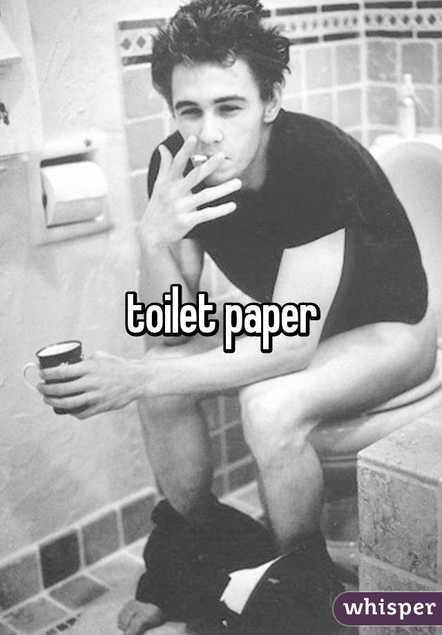 toilet paper