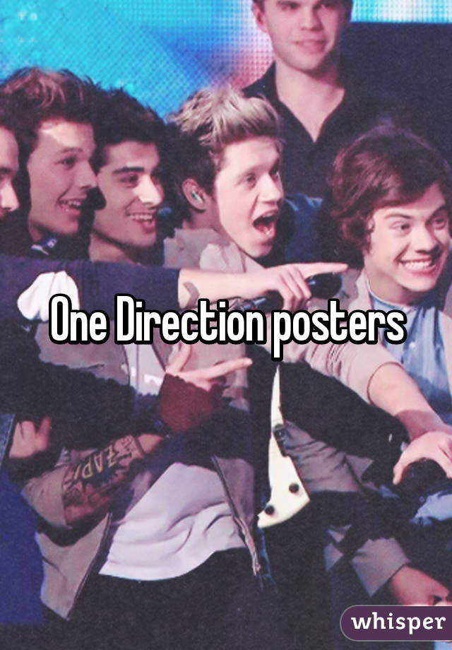 One Direction posters