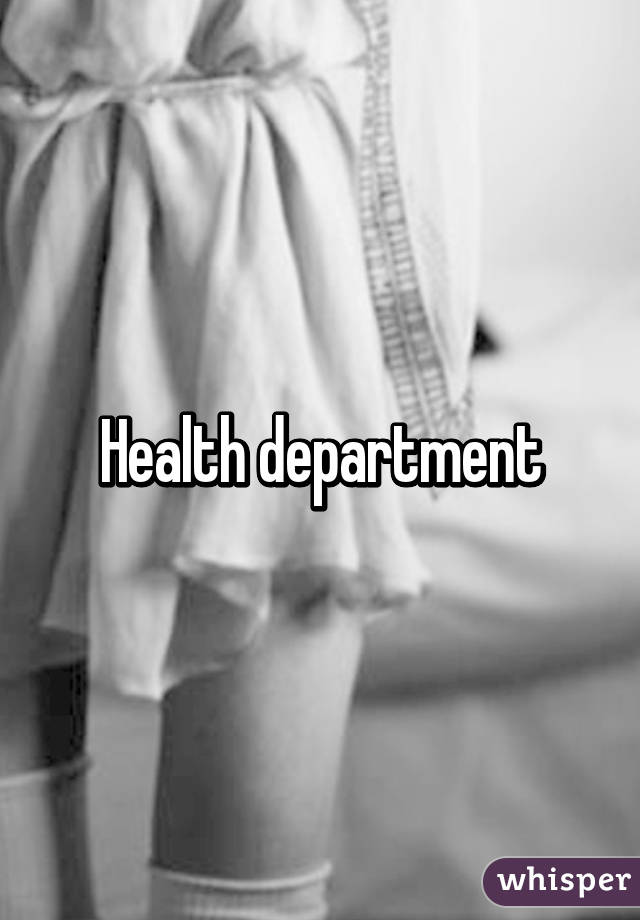 Health department