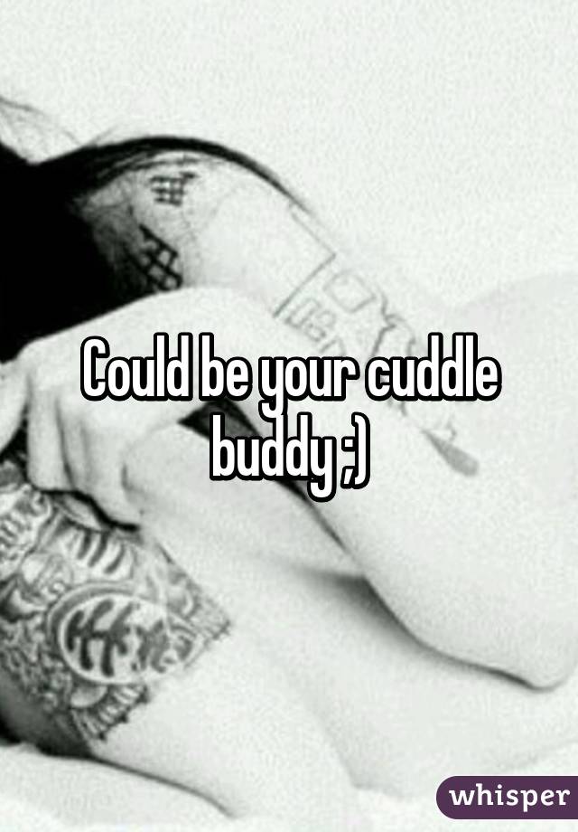 Could be your cuddle buddy ;)