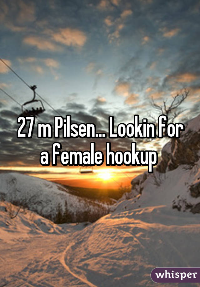 27 m Pilsen... Lookin for a female hookup 