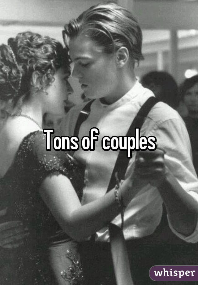 Tons of couples