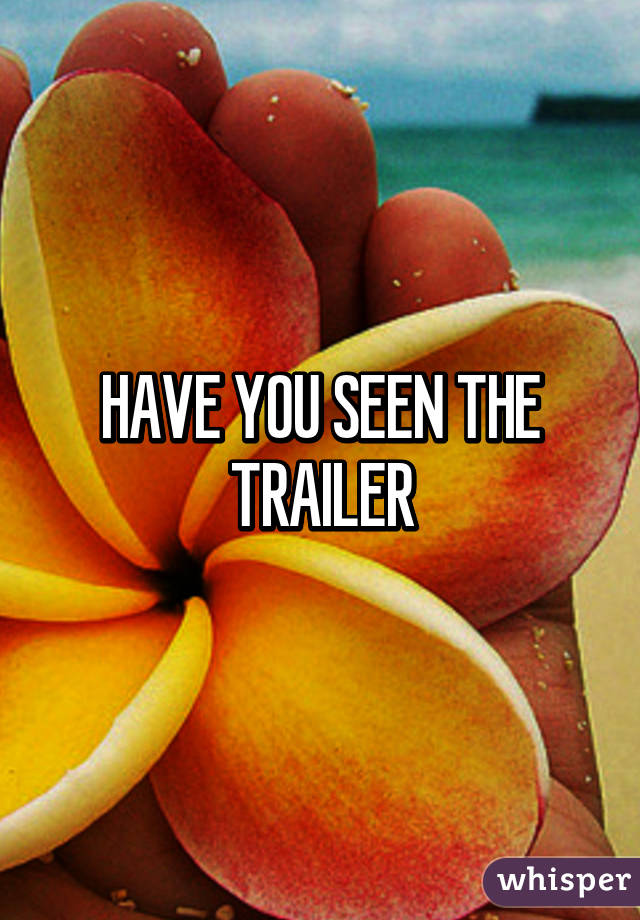 HAVE YOU SEEN THE TRAILER