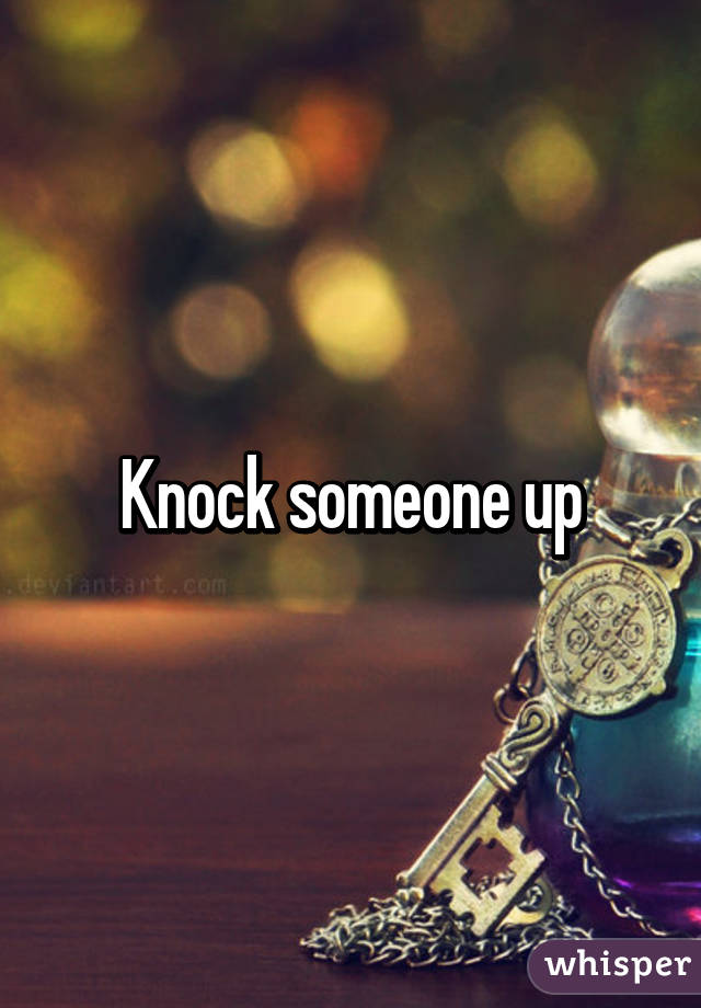 knock-someone-up