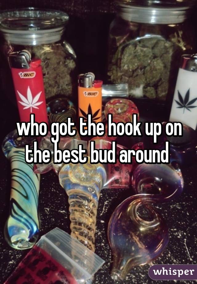 who got the hook up on the best bud around 