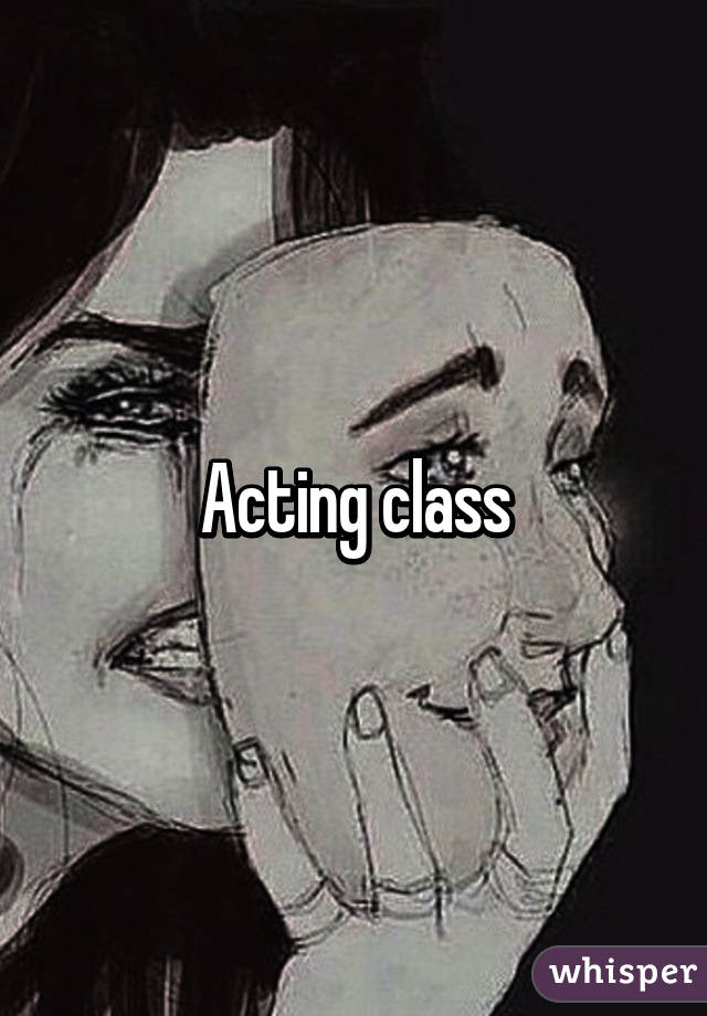 Acting class