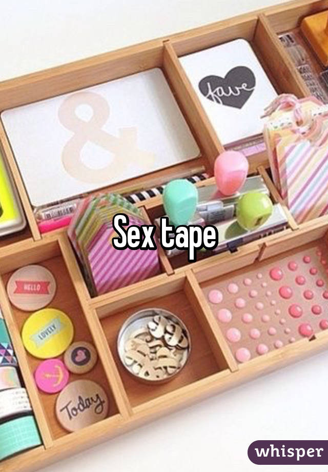 Sex tape