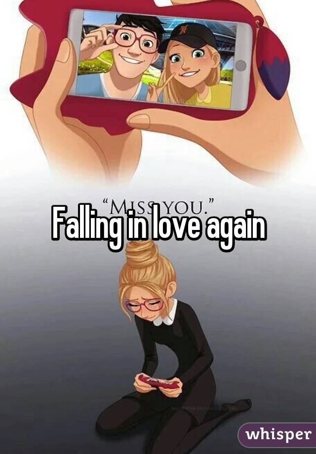 Falling in love again