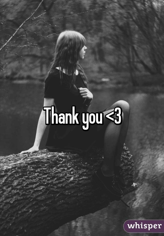 Thank you <3