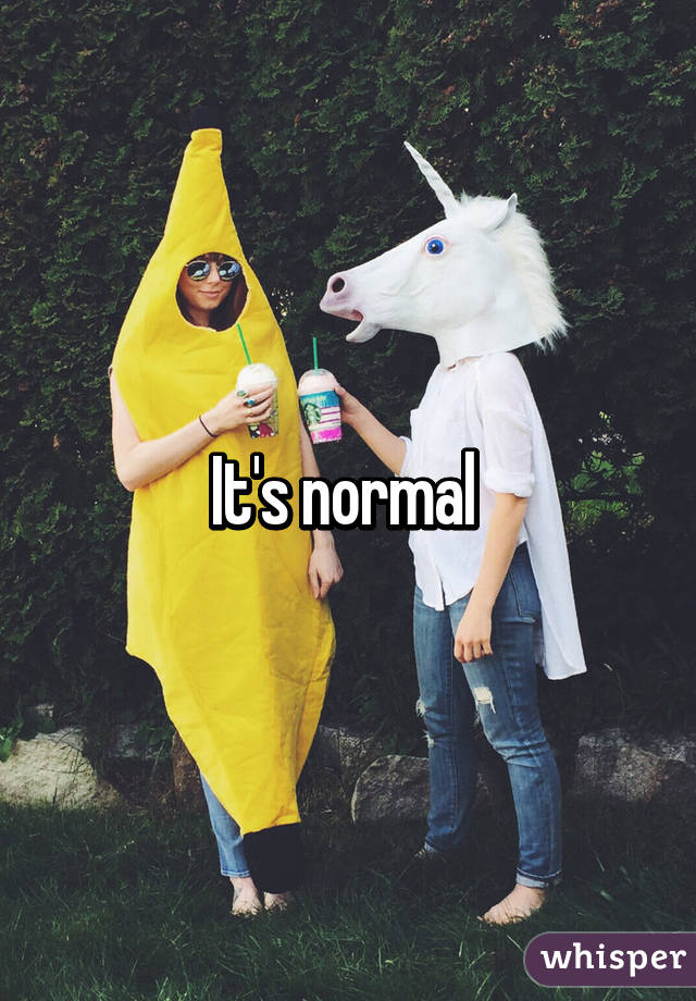 It's normal 