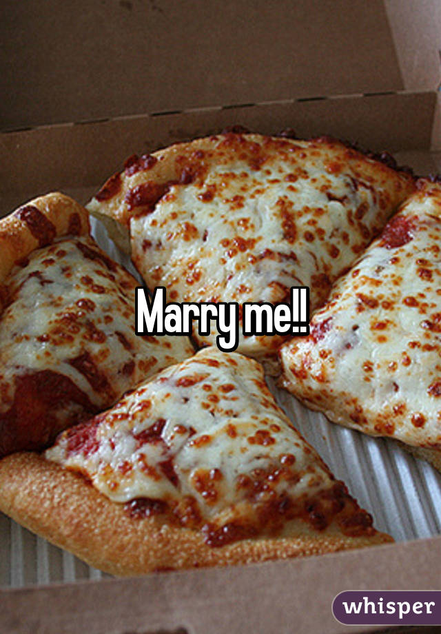 Marry me!!