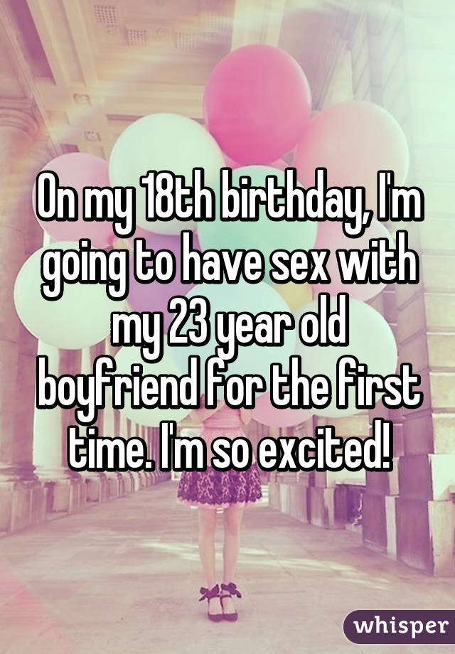 18th Birthday Sex