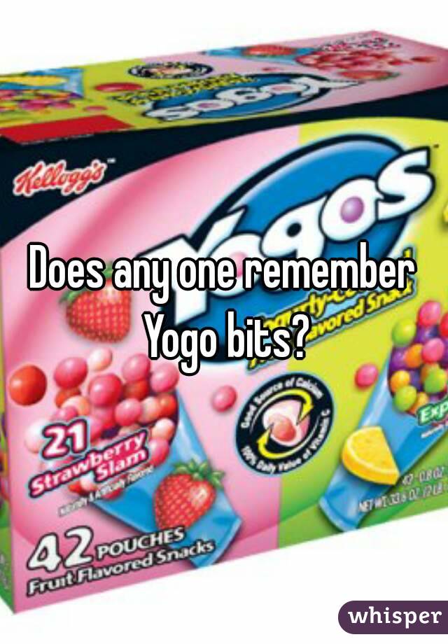 Does any one remember Yogo bits?
