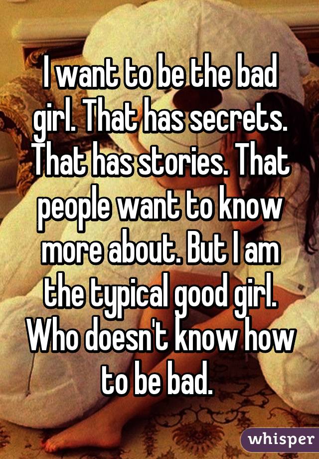 bad girl short story