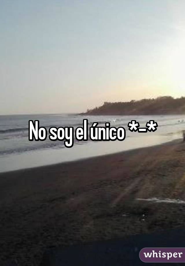 No soy el único *-*