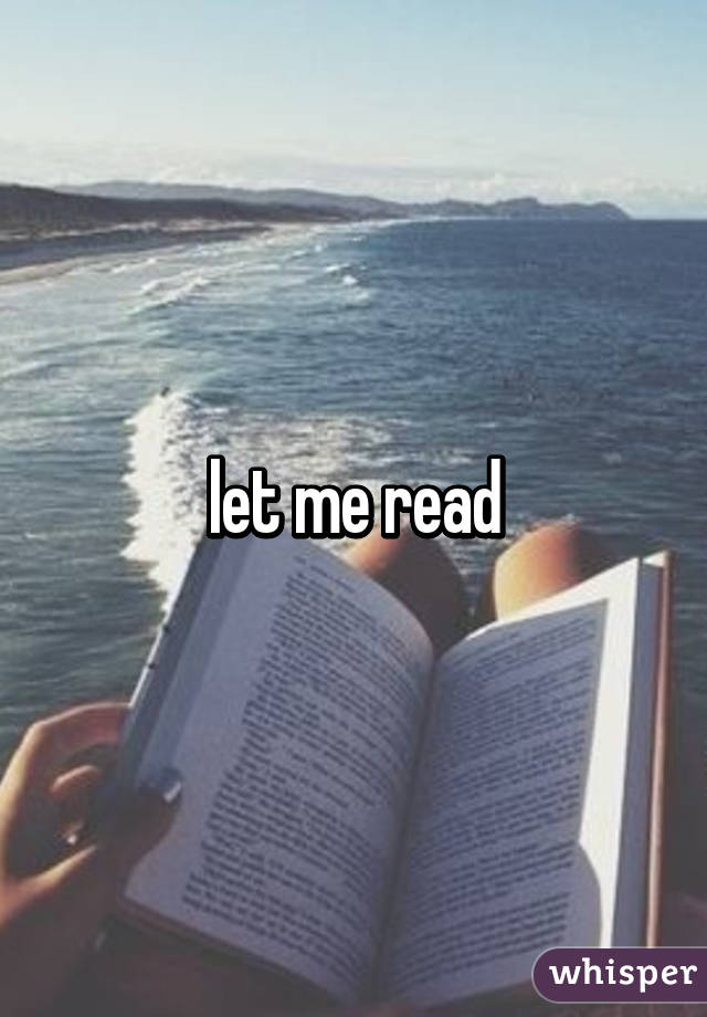 let me read