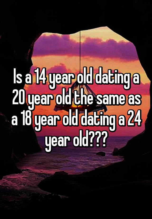 14 year old dating 8 year old