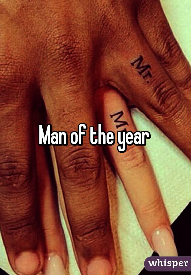 Man of the year 