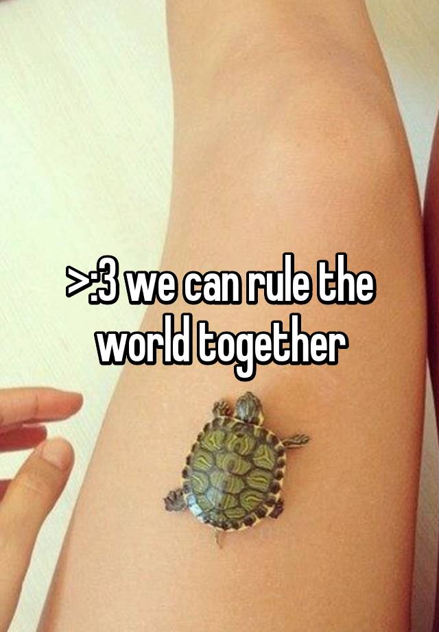 3 We Can Rule The World Together 