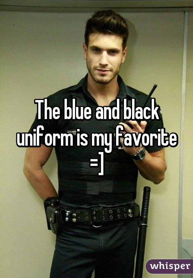 The blue and black uniform is my favorite =]