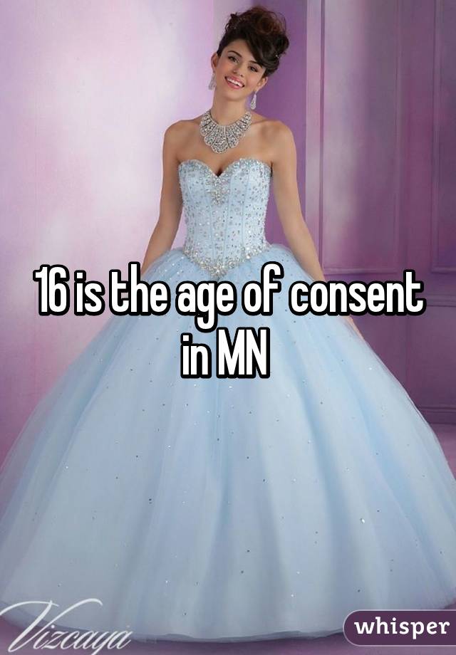 16 is the age of consent in MN 