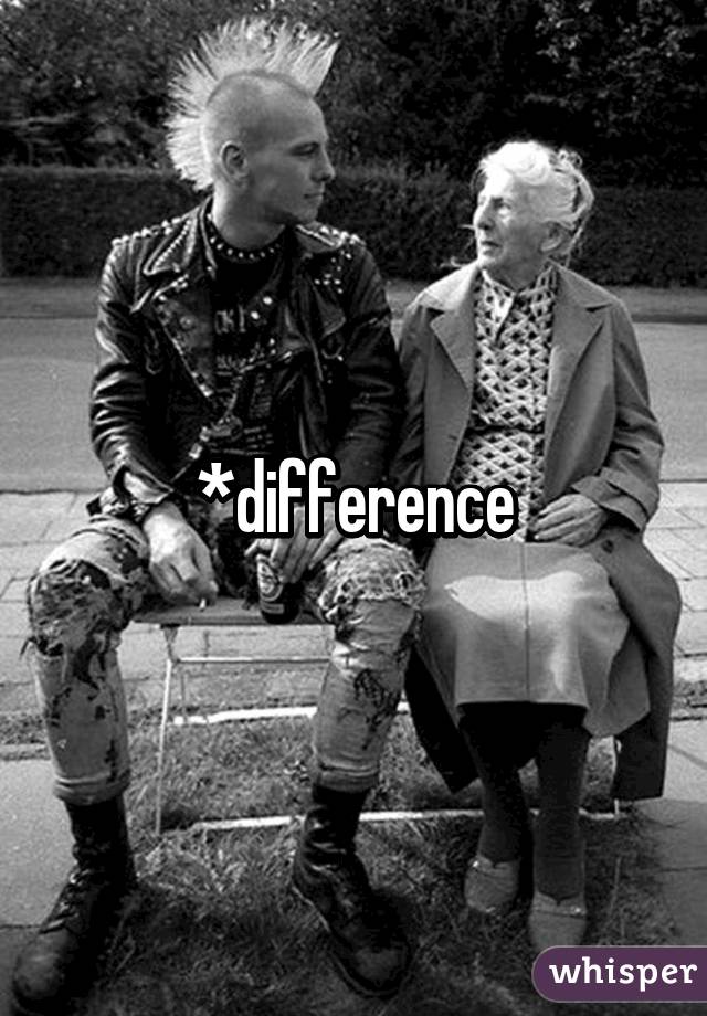 *difference