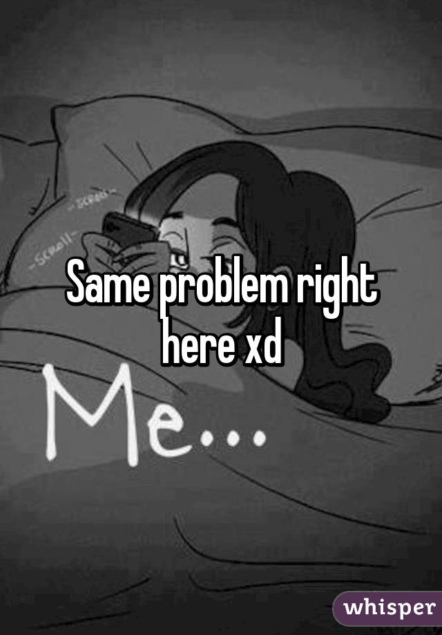 Same problem right here xd