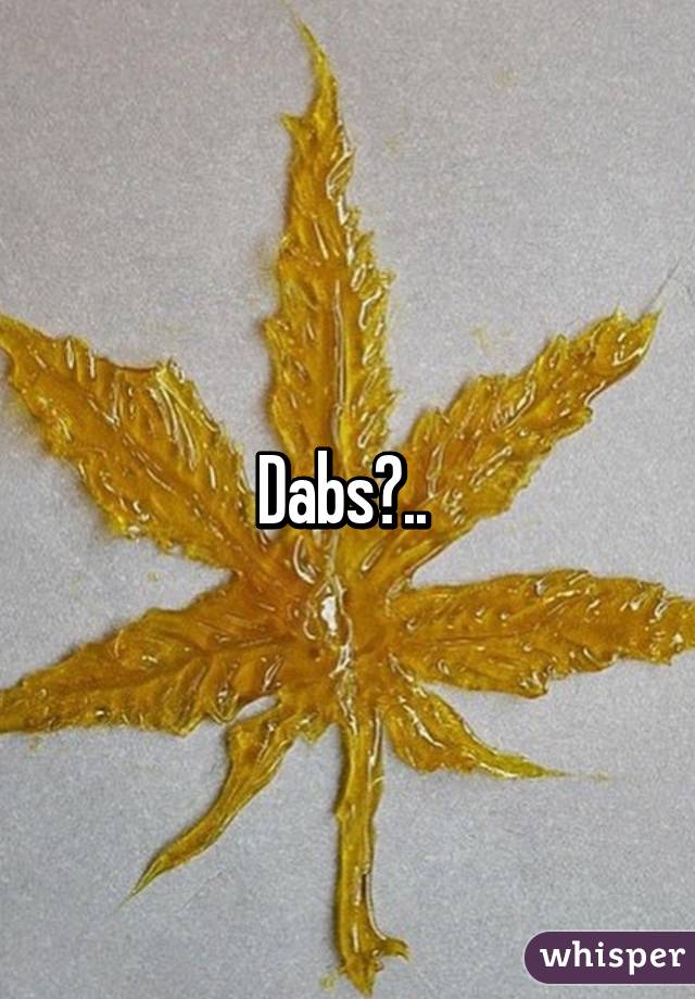 Dabs?.. 