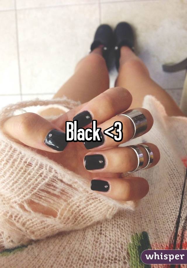 Black <3