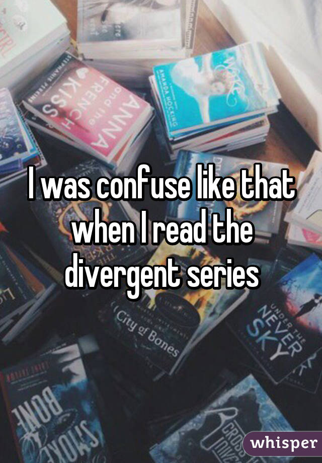 I was confuse like that when I read the divergent series