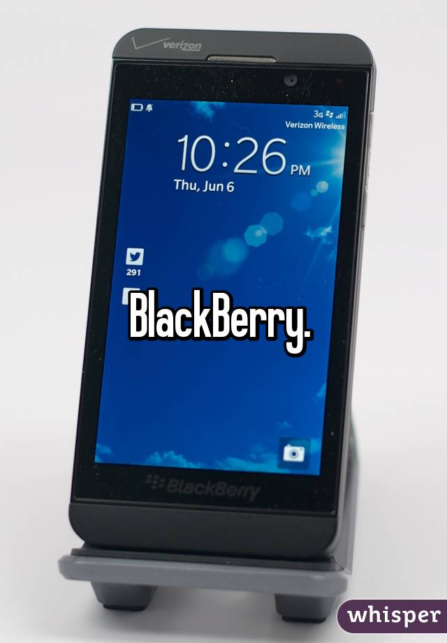 BlackBerry. 