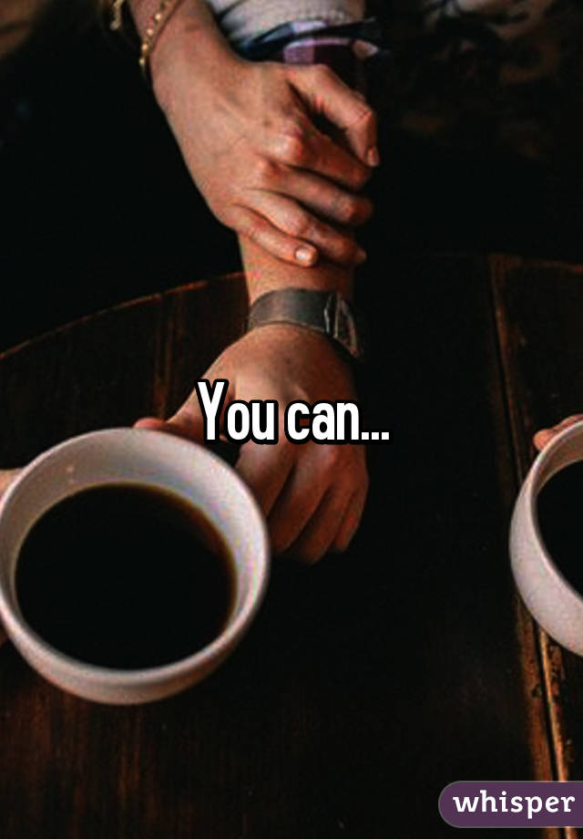 You can...