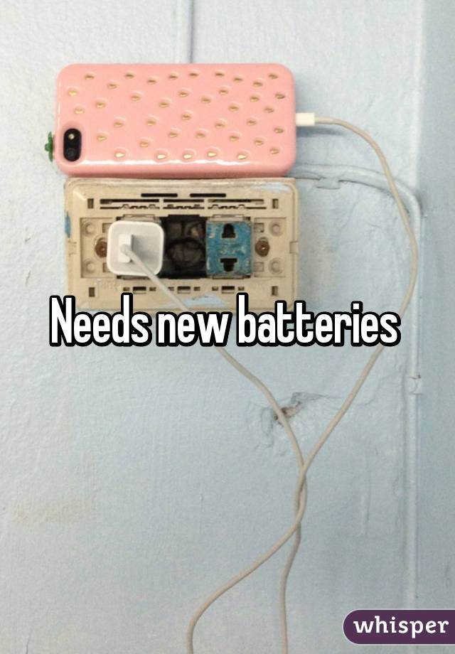 Needs new batteries 