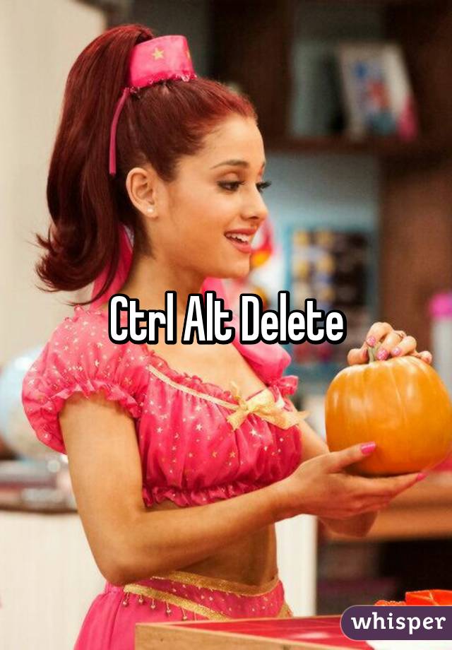 Ctrl Alt Delete