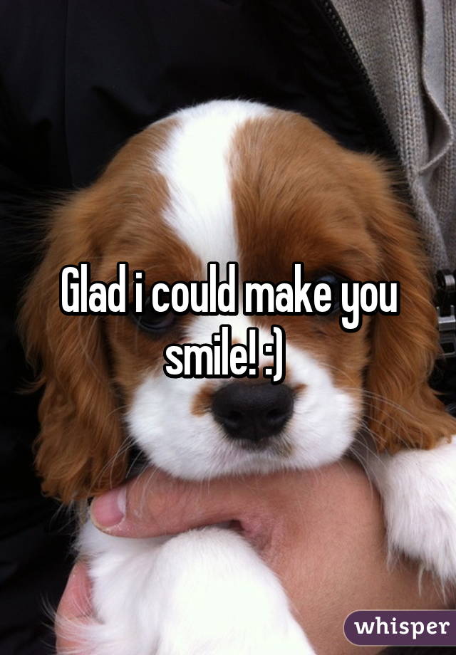 Glad i could make you smile! :) 