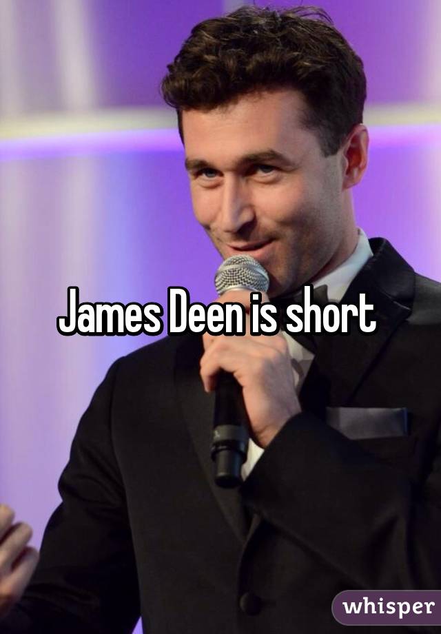 James Deen is short 