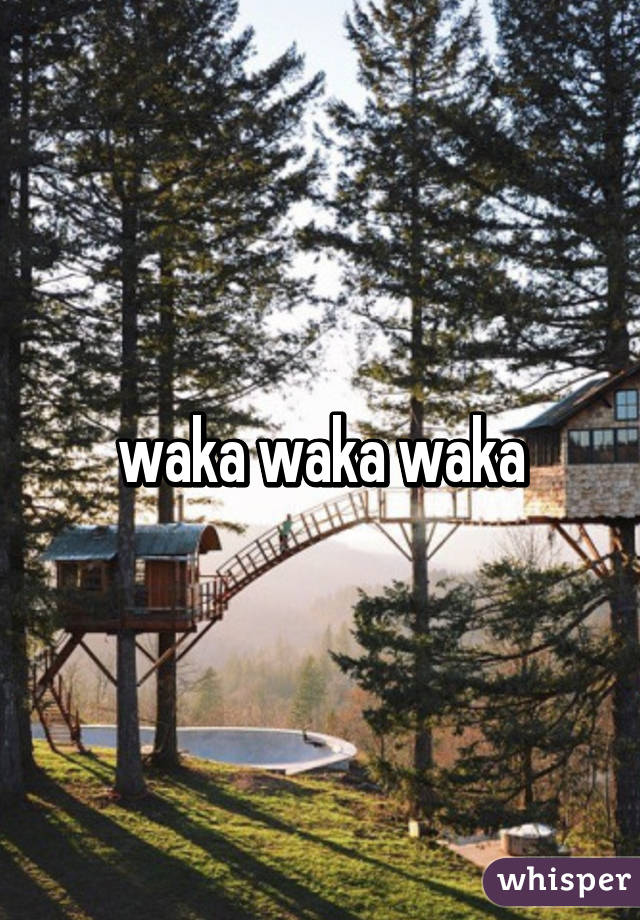 waka waka waka