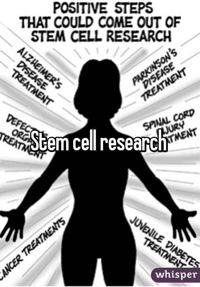 Stem cell research 