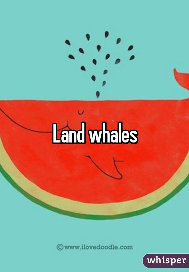 Land whales