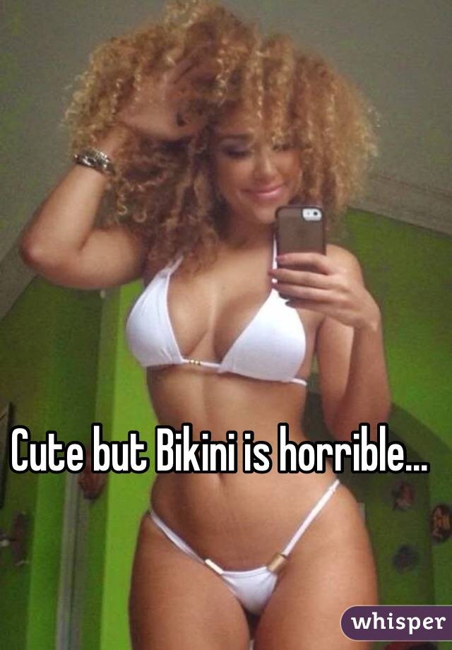 Cute but Bikini is horrible...