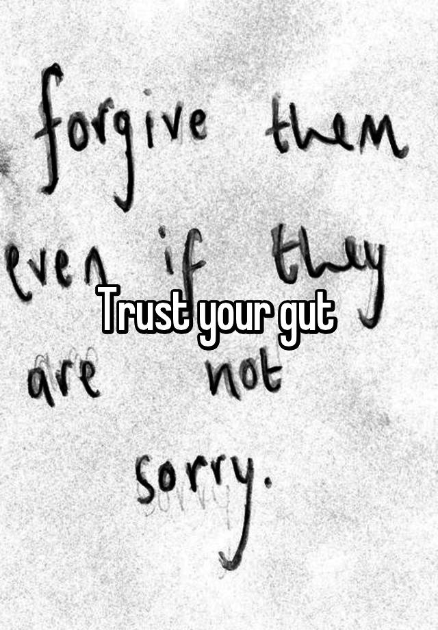 trust-your-gut