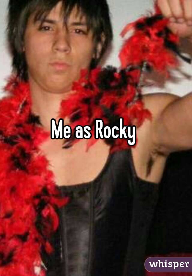 Me as Rocky 