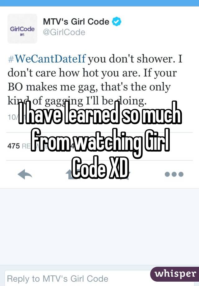 I have learned so much from watching Girl Code XD