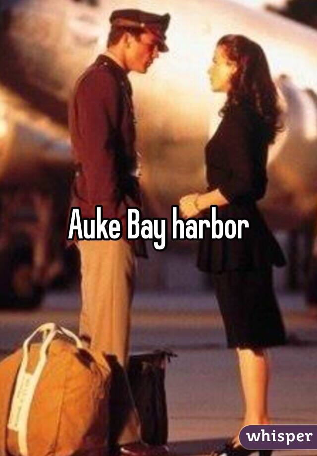 Auke Bay harbor