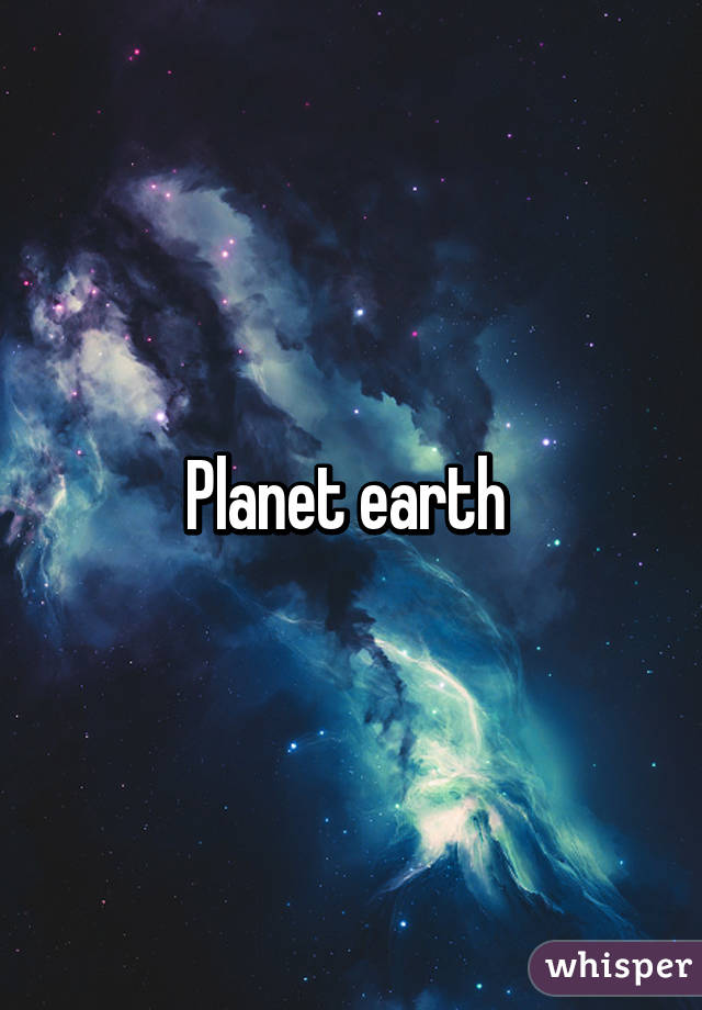 Planet earth 