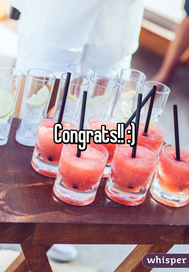 Congrats!! :)