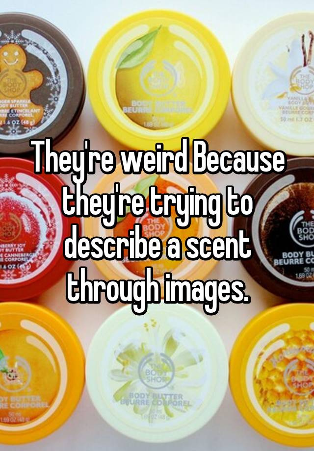 they-re-weird-because-they-re-trying-to-describe-a-scent-through-images