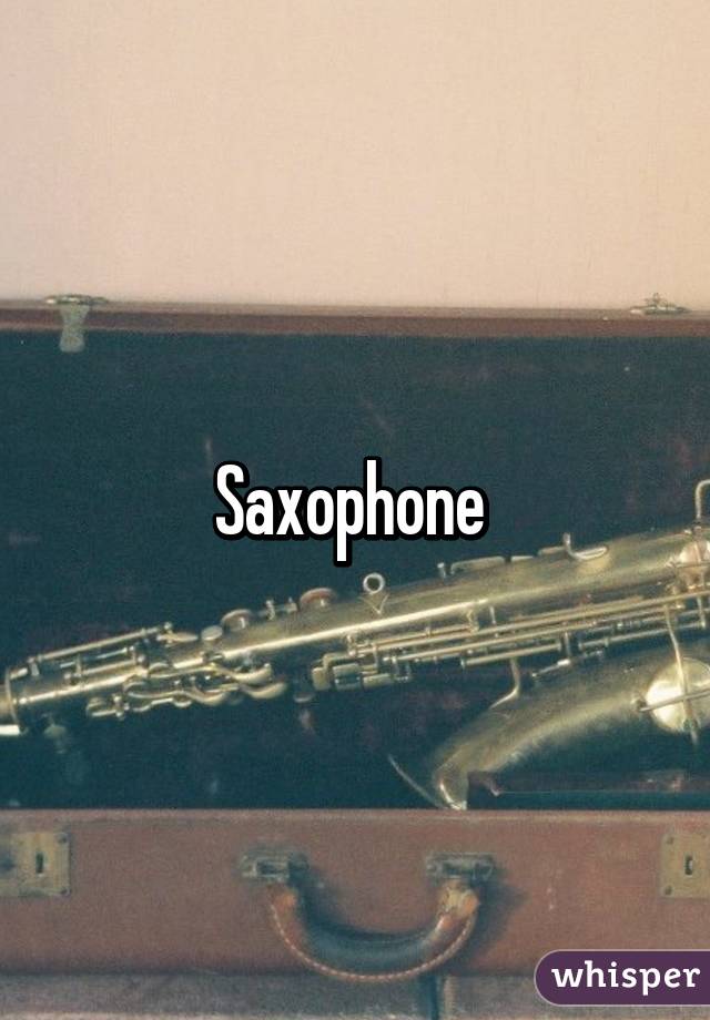 Saxophone 