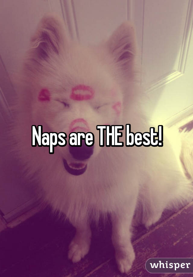 Naps are THE best!